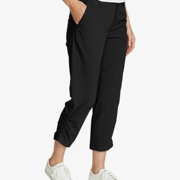 Eddie Bauer Ripstop Crop Pants - Picture 2 of 5
